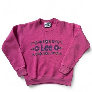 Girls Vintage Lee Sweatshirt Size M